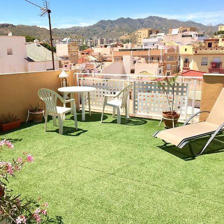 Room With Single Bed In Typical Townhouse With Rooftop Terrace Málaga Kültér fotó