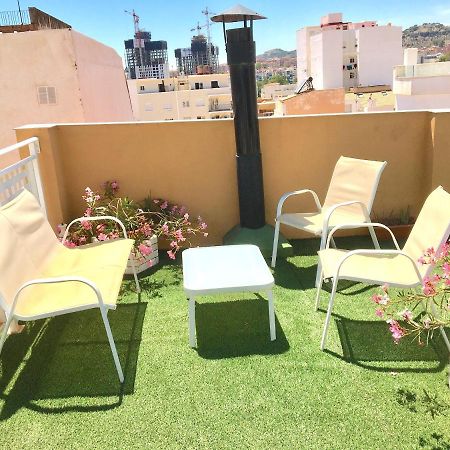 Room With Single Bed In Typical Townhouse With Rooftop Terrace Málaga Kültér fotó